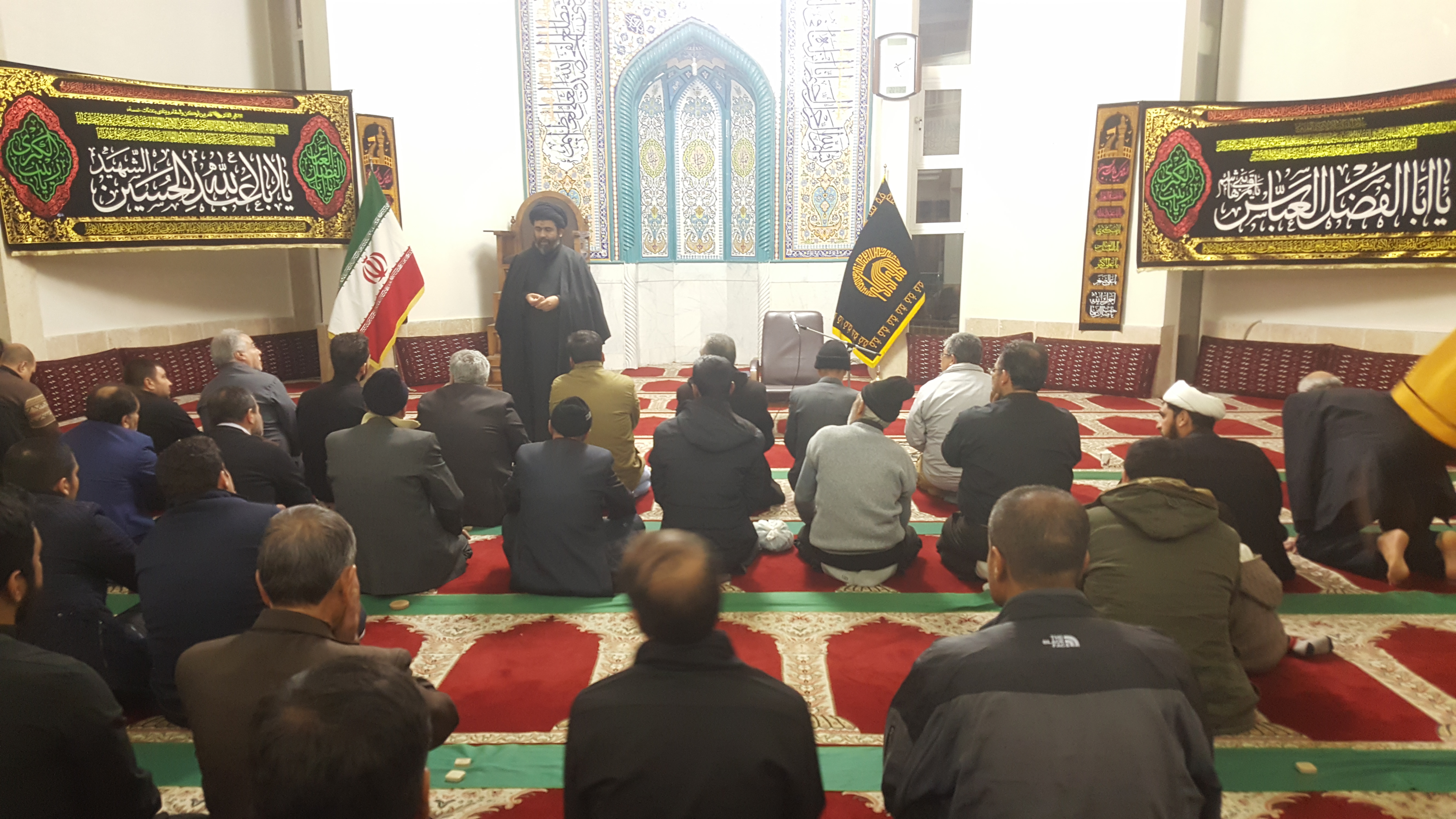 مراسم شهادت امام رضا در مسجد امام خمینی مشهد