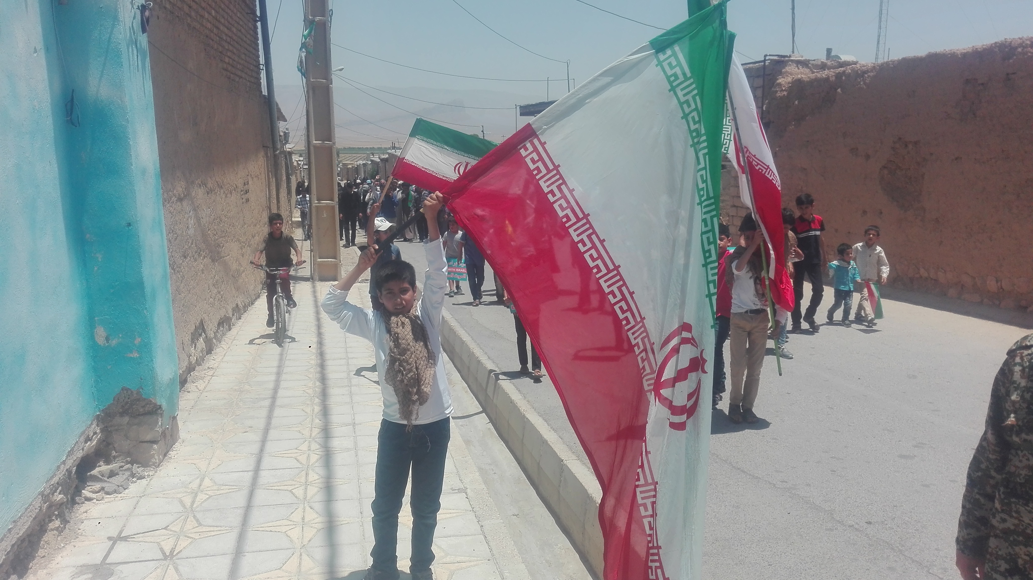 مراسم راهپیمایی روز قدس در کوهنجان فارس