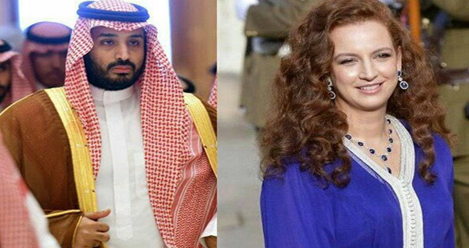 عکسی دیده نشده از همسر ولیعهد جنجالی عربستان