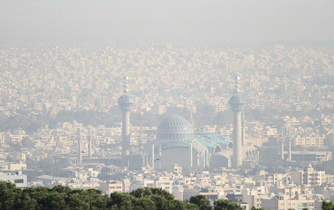 ⚠️ سکون جوی و انباشت آلاینده ها در کلانشهر اصفهان