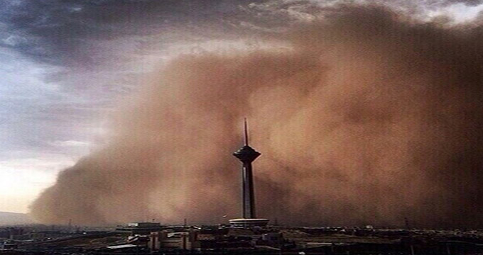 طوفان در تهران شروع شد؛ احتمال قطعی برق