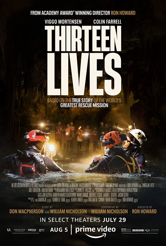فیلم سیزده زندگی Thirteen Lives 2022