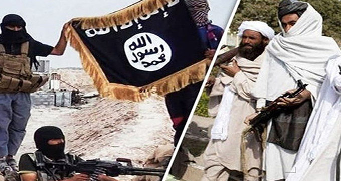 طالبان با داعش در افتاد