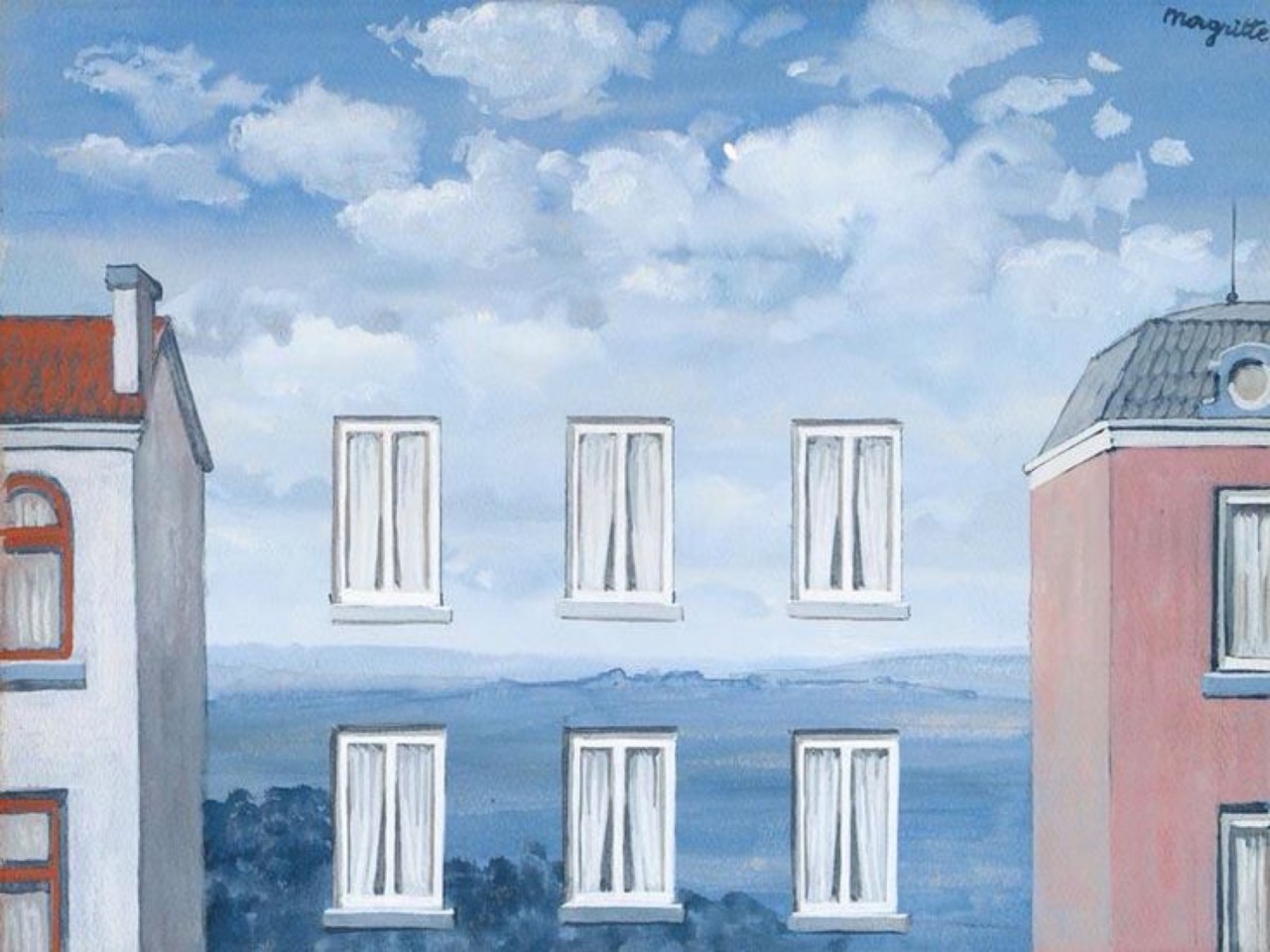 The Waking State by Rene Magritte