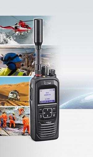 Icom IC-SAT100 Handheld Iridium Push-to-Talk Radio