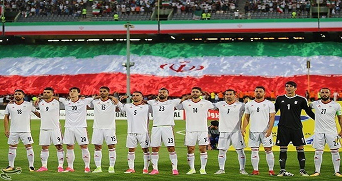 دیدار اعضای تیم ملی فوتبال و داوران اعزامی به جام جهانی ۲۰۱۸ با روحانی