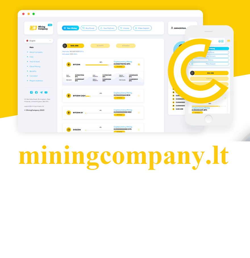 Miningcompany.ltd - Cloud Mining Farma