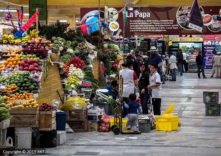 بازار میوه اکوادور
