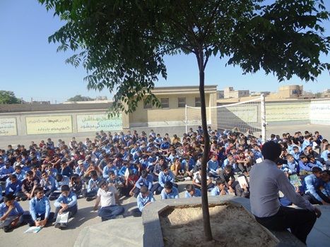 جشن تقدیر از دانش آموزان طرح ارتباط با خدا آموزشگاه شهید مودودی