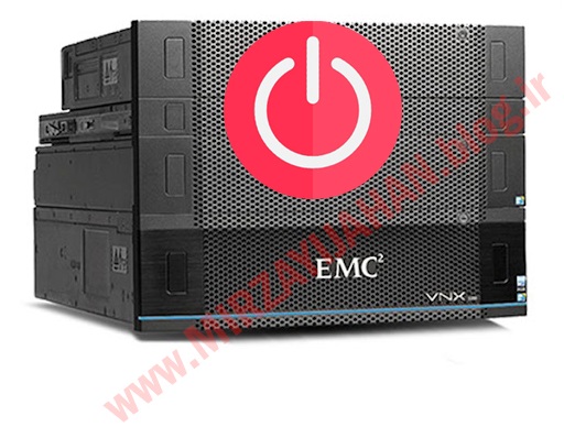 EMC vnx Power Off