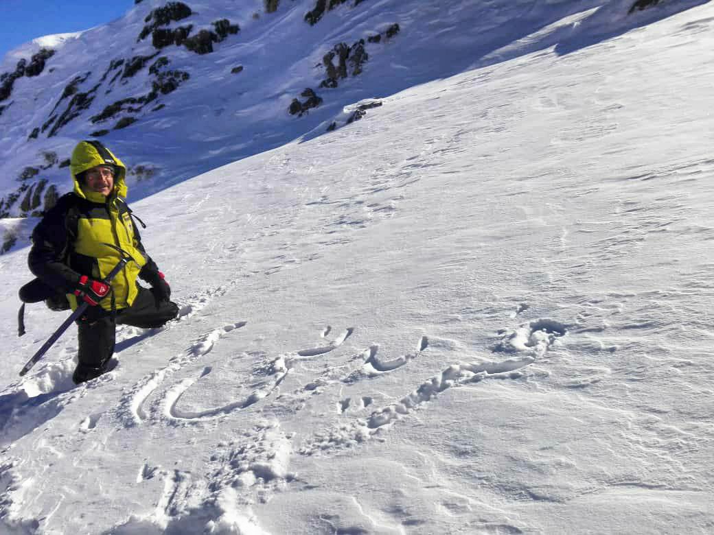 📷 صعود به ارتفاع ۳۴۰۰ متری دالانکوه ، توسط کوهنورد فریدنی