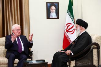 دیدار رئیس‌جمهوری عراق با رهبر معظم انقلاب اسلامی