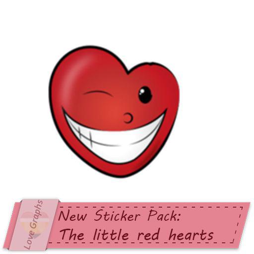 The little red hearts