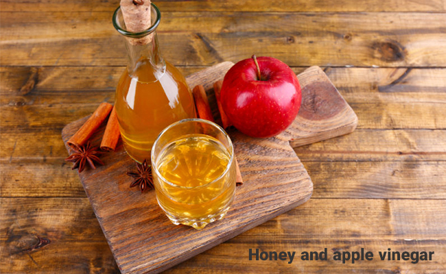 ترکیب عسل و سرکه سیب