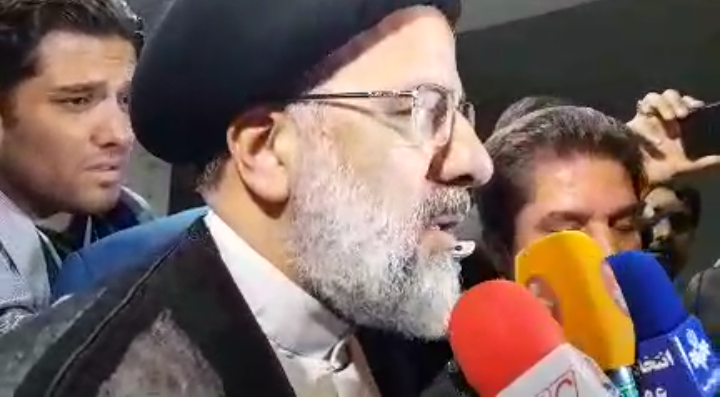 حجة الاسلام دکتر رئیسی در وزارت کشور