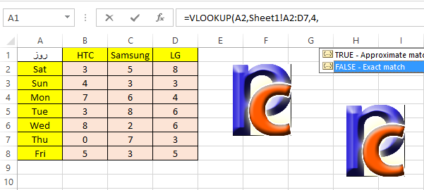 vlookup