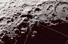 کشف شواهد جدید از وجود آب منجمد بر سطح ماه