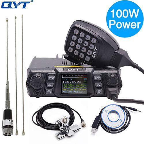 QYT KT-780 به علاوه 100 وات قدرتمند VHF 136-174mhz فرستنده 200 کانال 200 کانال ارتباط دوربرد ژامبون ماشین / رادیو موبایل