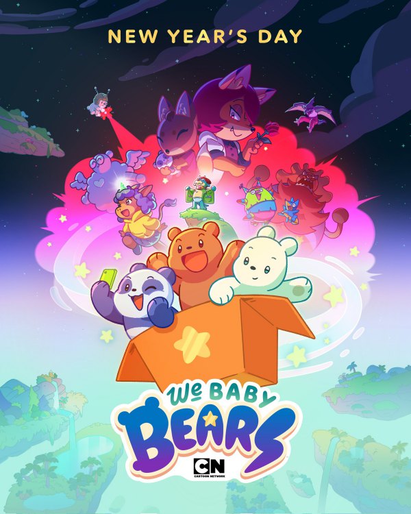 انیمیشن سه کله پوک کوچولو We Baby Bears 2022