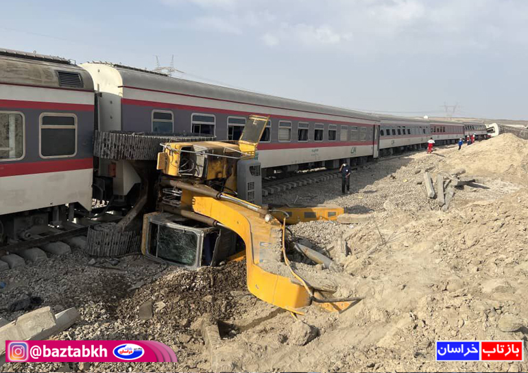 عملیات امدادرسانی در محل حادثه قطار یزد پایان یافت