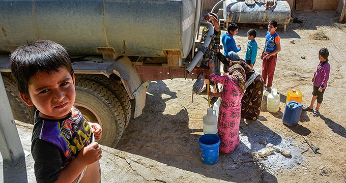 آبرسانی سیار به روستاهای خراسان شمالی