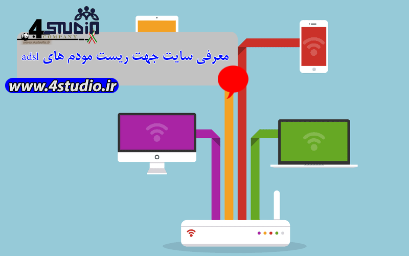 معرفی سایت جهت ریست مودم های adsl