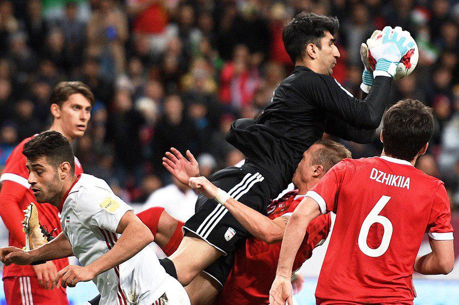 نمایش مطمئن علیرضا بیرانوند در بازی با تونس