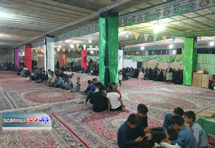 حدود 600 نفر از مردم شهرستان خوسف مهمان سفره  امام رئوف به همت آستان قدس رضوی