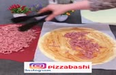 ترفند جالب برای پخت پیتزا