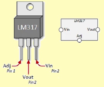 مدار ساده آزمایشگر برای آی سی های رگولاتور ولتاژ