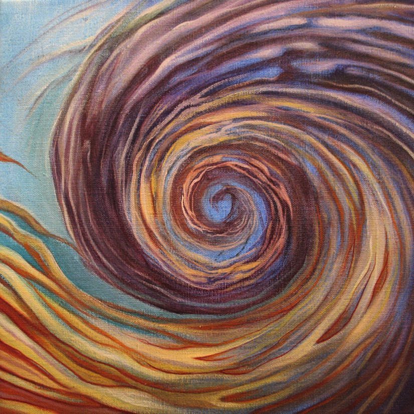 Amanda Sage, The dance of life seems to be an endless spiral