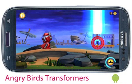 دانلود بازی اندروید Angry Birds Transformers  