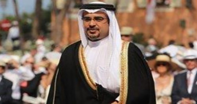 پسر شاه بحرین پُست جدید گرفت