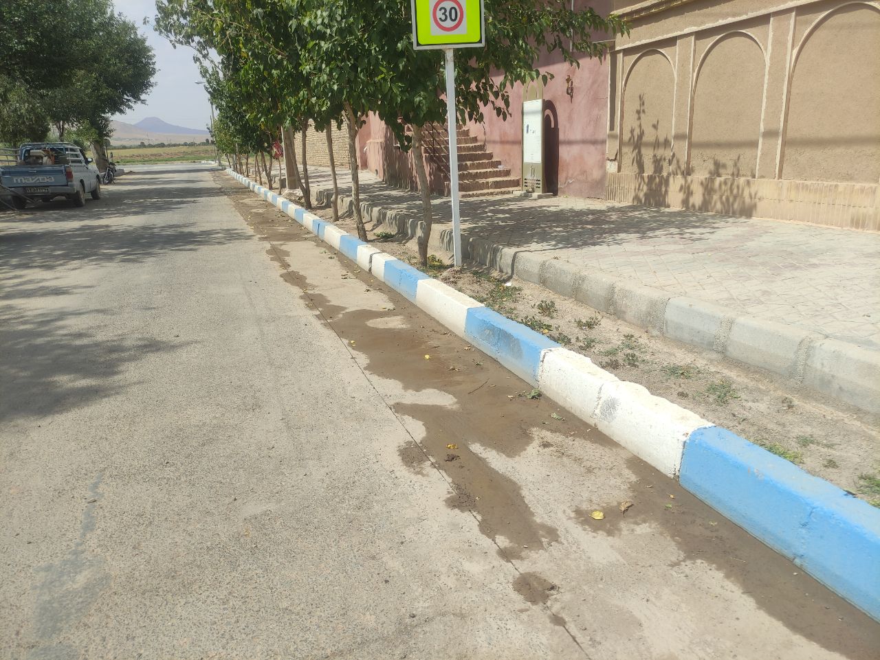 شهرداری وزوان :عملیات  عمرانی  بلوارهای شهر