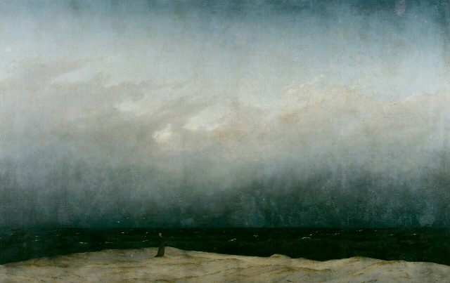 راهبی در کنار دریا( اثر کاسپار داوید فردریش)