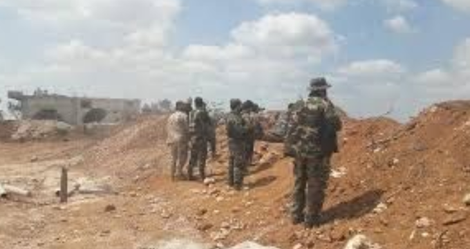 زهر چشم نیروهای مقاومت از تروریست‌ها در شرق ادلب