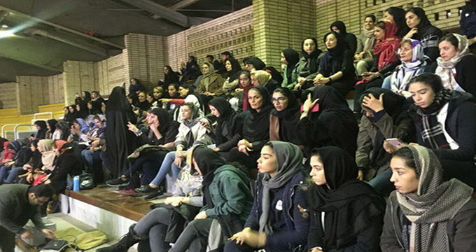 حضور خانواده‌ها در فینال لیگ برتر بسکتبال