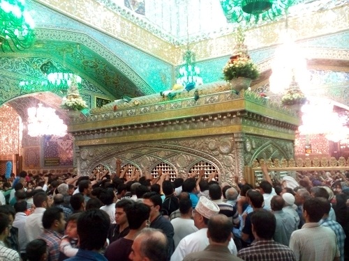 ضریح مطهر امام رضا(ع)