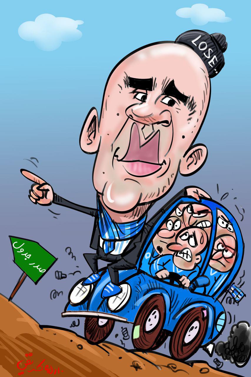 کاریکاتور روزنامه پیروزی 25 دی 95