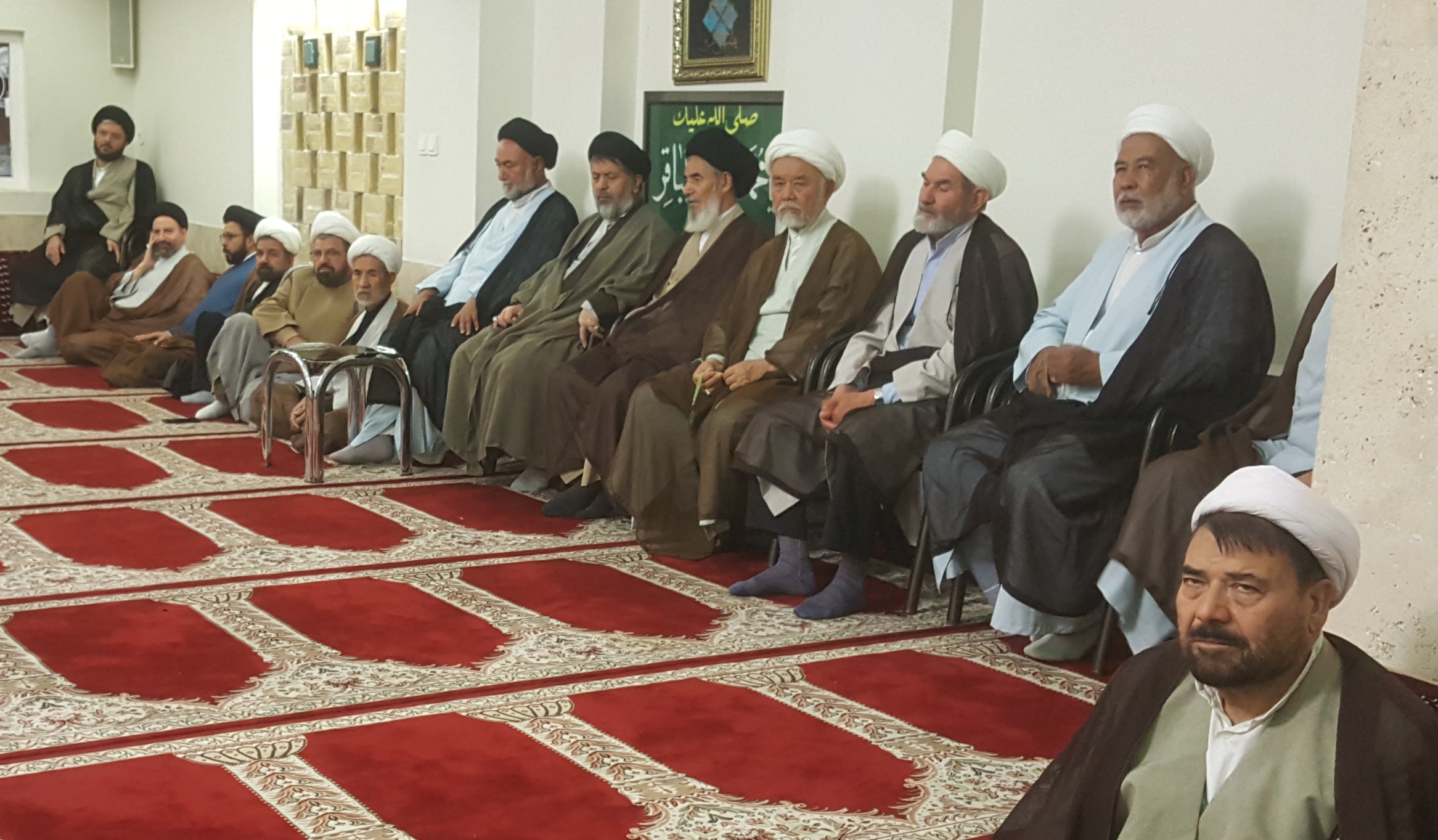 مجلس روضه در مسجد امام خمینی مشهد