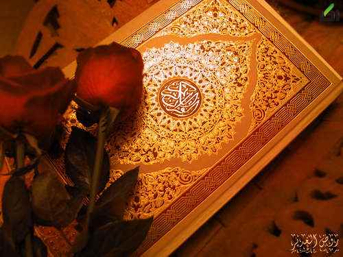 با قرآن باطروات باشید همچون گل