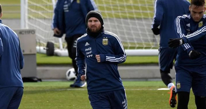 حضور لیونل مسی در تیم ملی آرژانتین