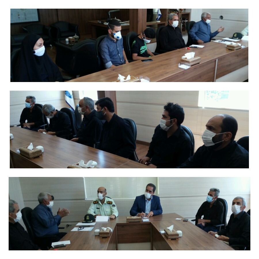 جلسه هماهنگی چگونگی برگزاری مراسم عزاداری سرور و سالار شهیدان حضرت اباعبدالله الحسین (ع) و یاران باوفایش در شهر وزوان جلسه هماهنگی چگونگی برگزاری مراسم عزاداری سرور و سالار شهیدان حضرت اباعبدالله الحسین (ع) و یاران باوفایش در شهر وزوان