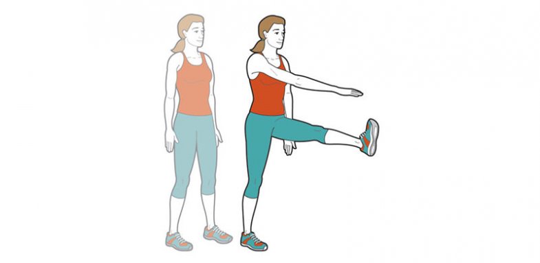 یک حرکت ورزشی برای افزایش سوخت‌وساز و گردش خون در بدن