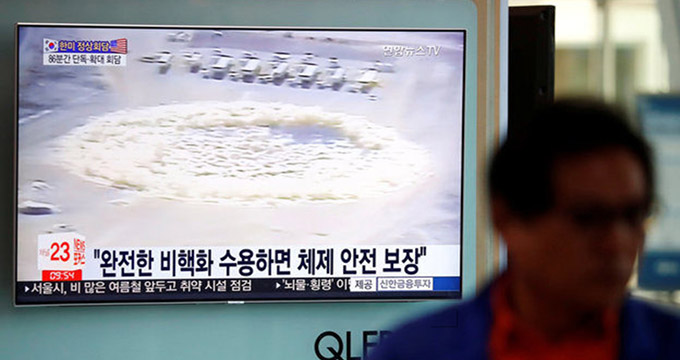 کره شمالی در حال تخریب یک سایت‌ آزمایش موشکی است