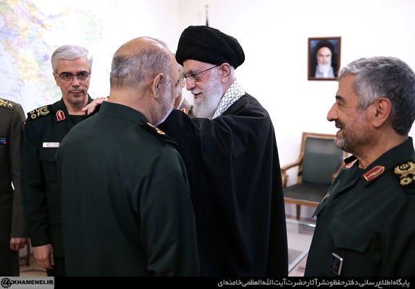 اعطای درجه سرلشکری به فرمانده کل جدید سپاه پاسداران انقلاب اسلامی