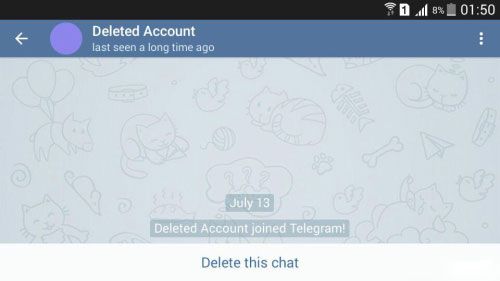 آموزش حذف حساب کاربری تلگرام ( حذف اکانت telegram )