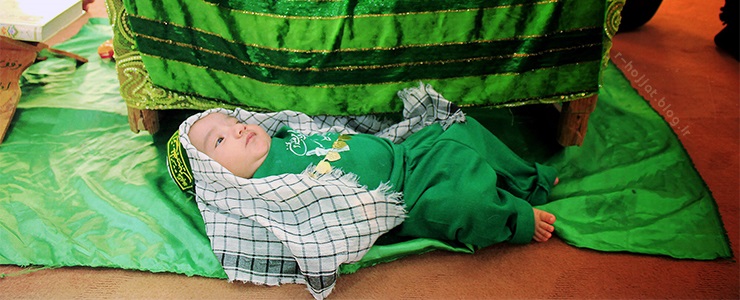 همایش شیرخوارگان حسینی در بردخون برگزار شد +تصاویر