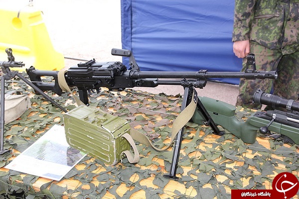 نیروهای روسی به اسلحه هوشمند و خوفناک pkm مجهز شدند