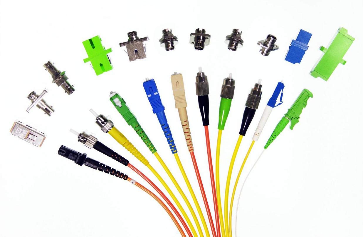 اتصالات فیبر نوری & آداپتور Fiber Optic Connectors & Adapters